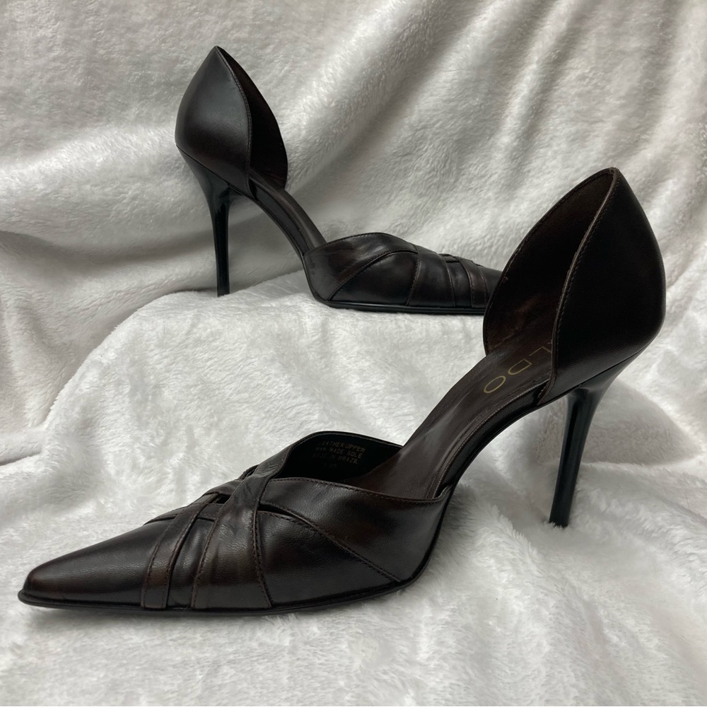 Aldo Espresso Brown Women's Heels